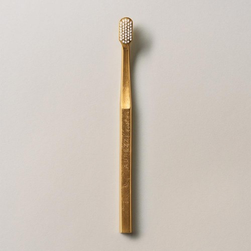 Aurezzi 24K Gold White Beyaz Soft Yumuşak Diş Fırçası